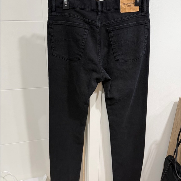 Balenciaga Men’s Black Skinny Jeans